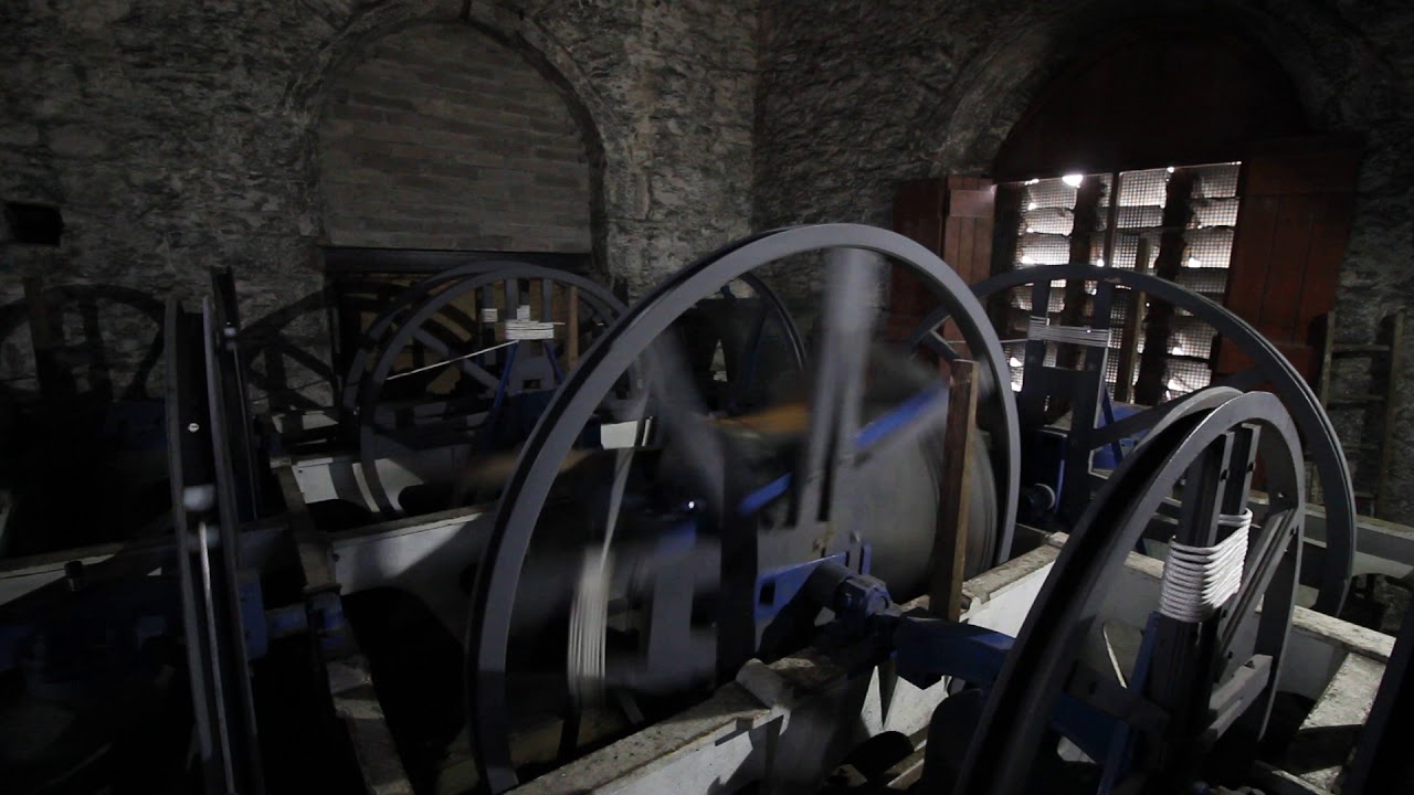 Plymouth St Andrew's Bells - Raising the back 3.