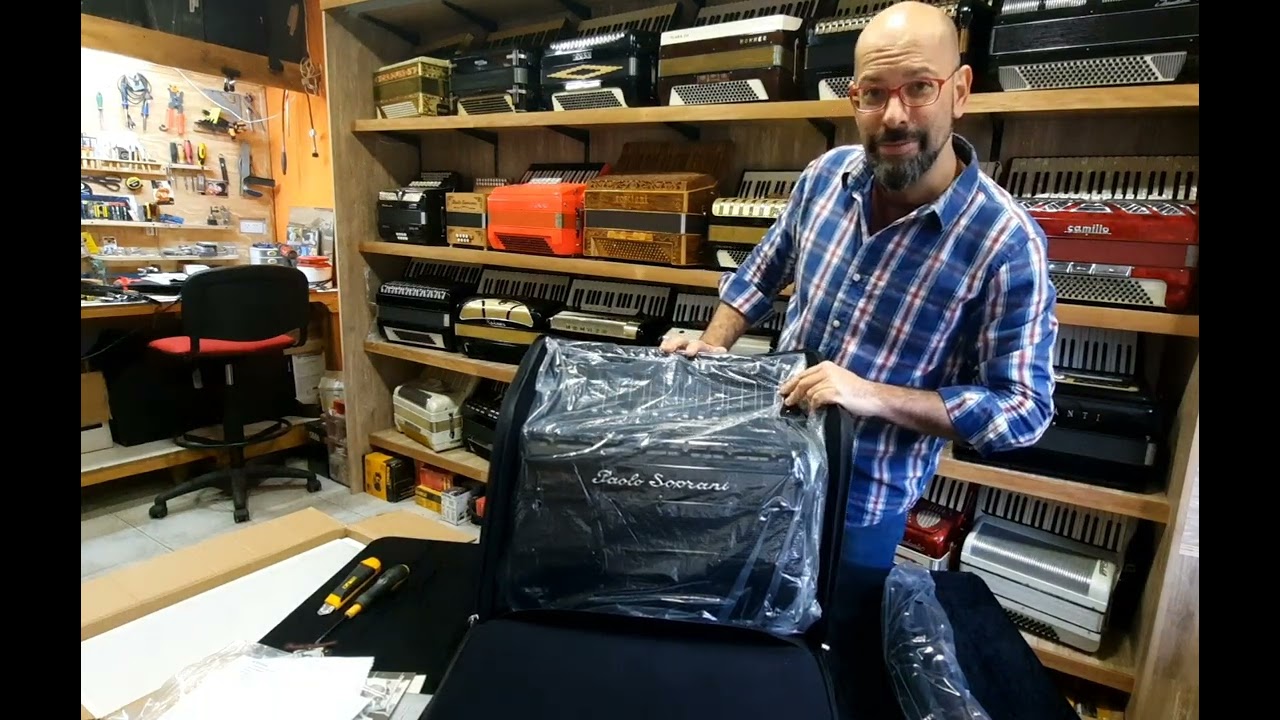 Unboxing Paolo Soprani ALL BLACK nueva 4/5 musette