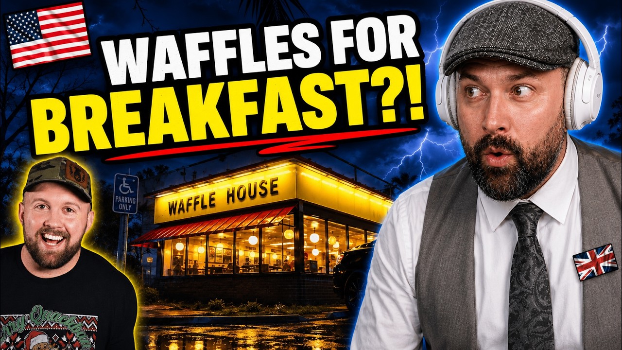 British Dad Reacts to Waffle House&hellip; This Is the American Dream