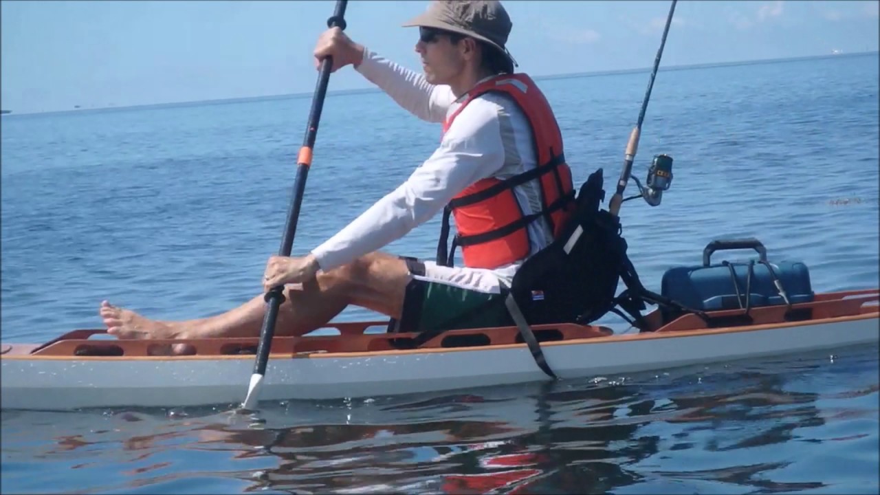 F1430 and R1430 kayaks on the water