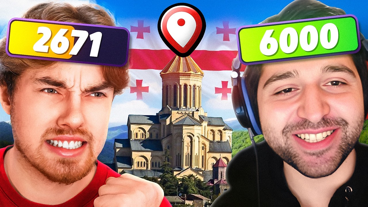 Смогу ли я обыграть жителя Джорджии на карте Грузии в Geoguessr?