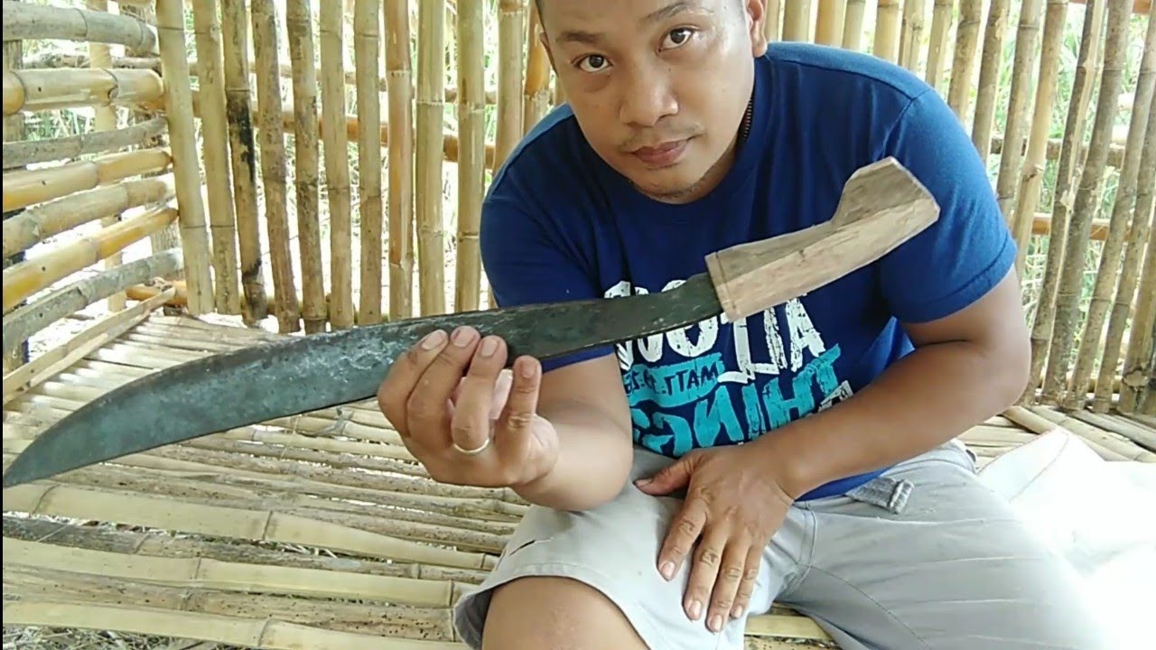 DIY Wooden Handle Of Bolo | Off Grid