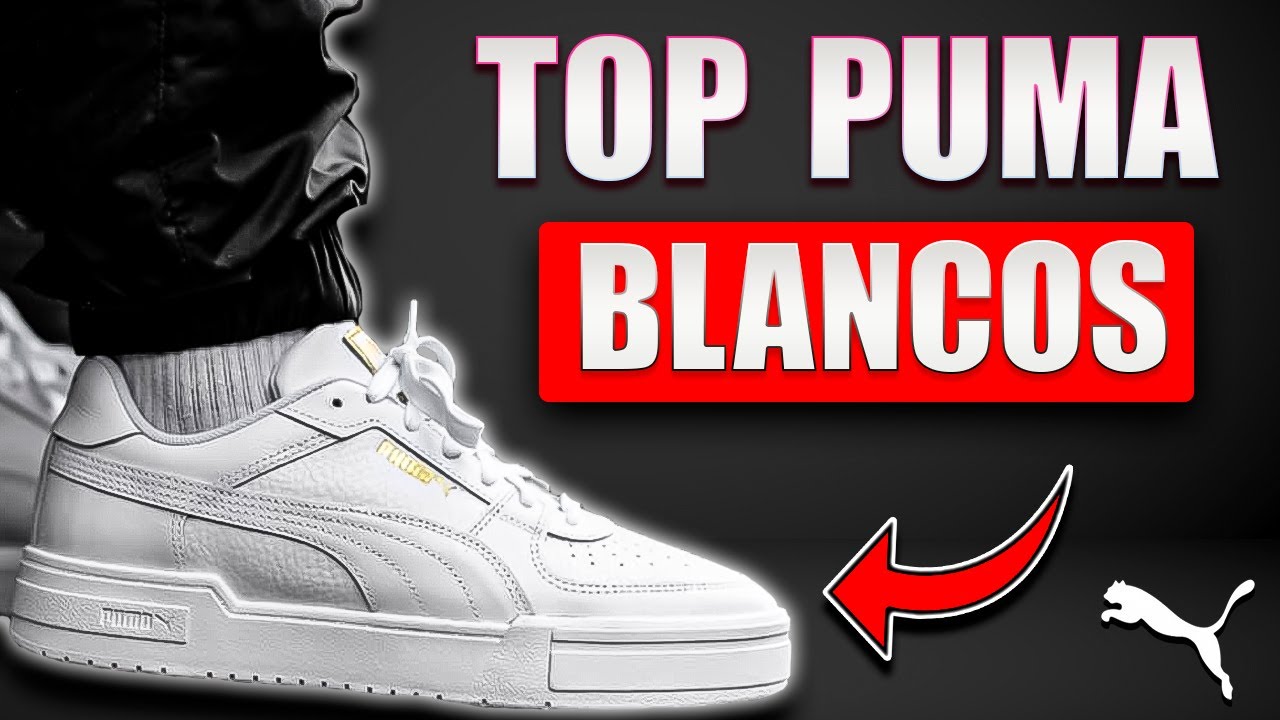 Los MEJORES tenis PUMA BLANCOS 2025!!😱|TOP 5 SNEAKERS PUMA BLANCOS