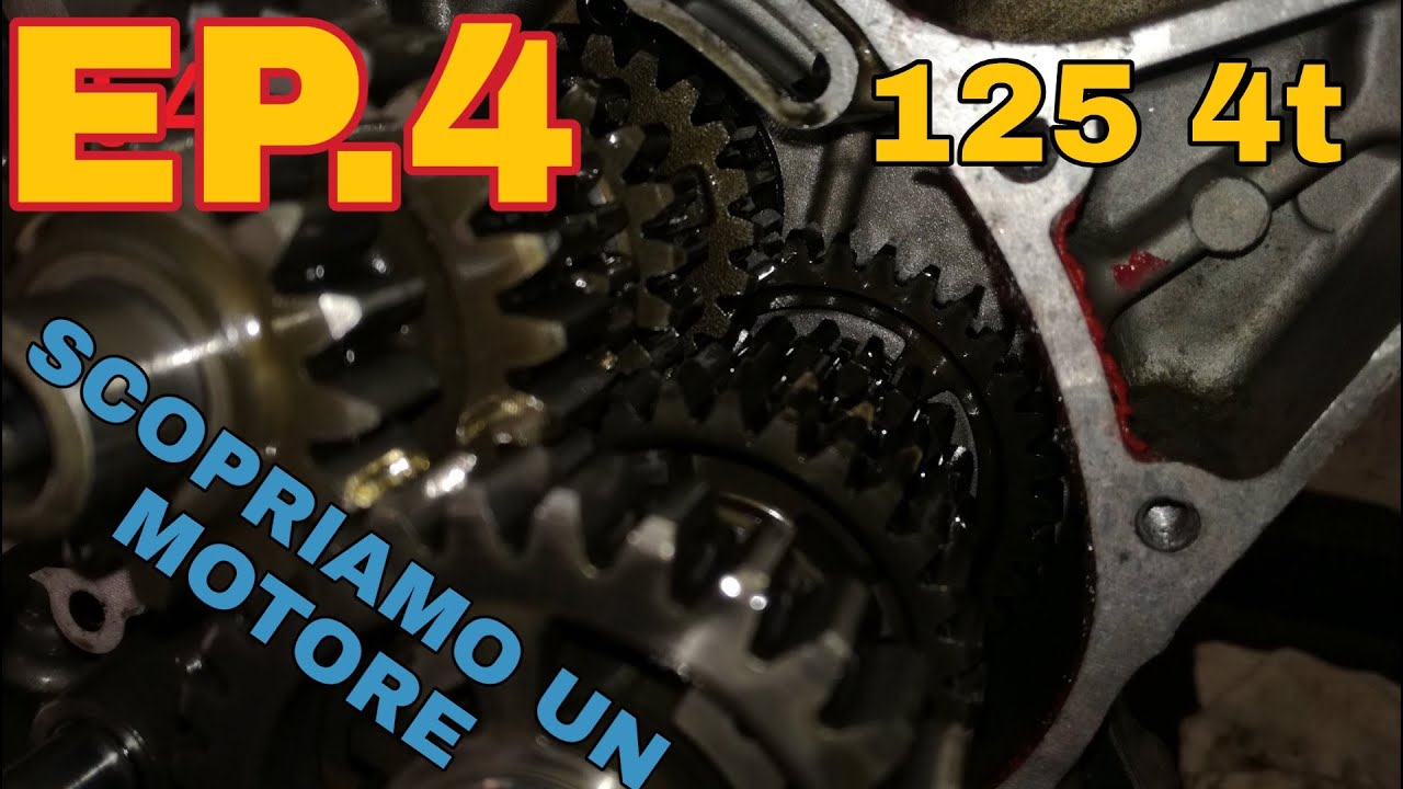 Sostituzione cambio [ROTTO] 125 4t [ep.4]