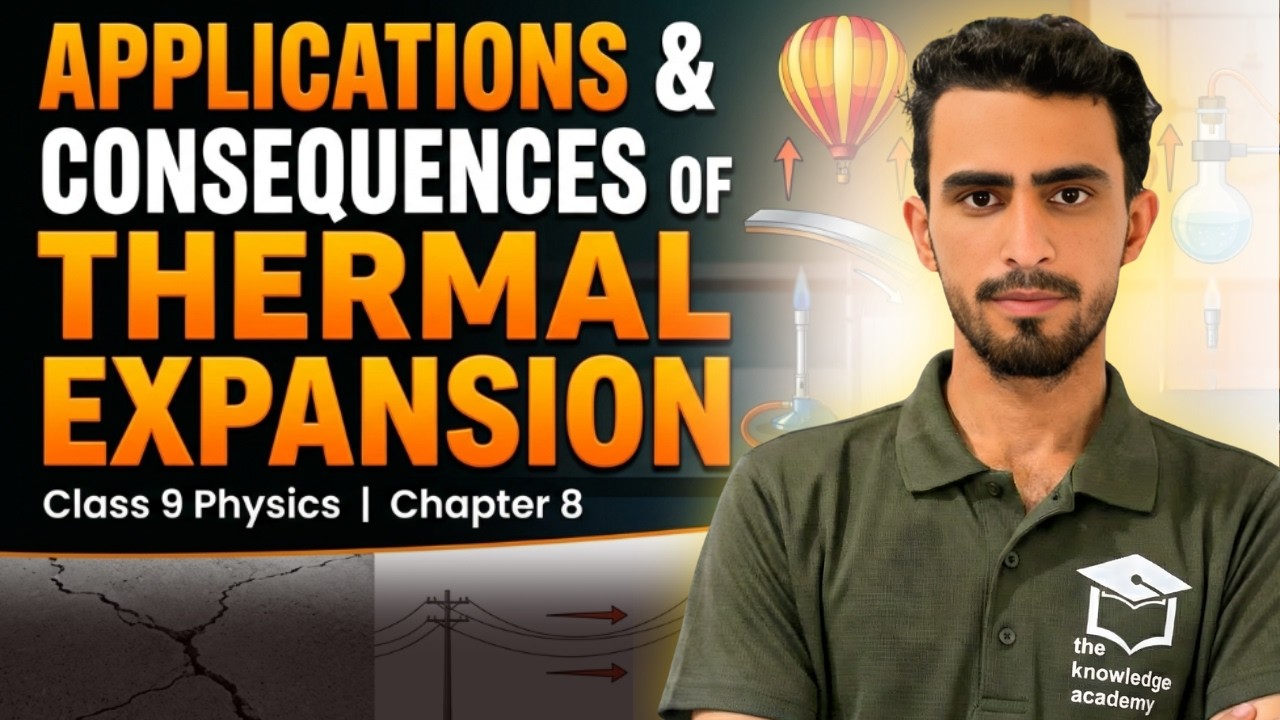 Applications & Consequences of Thermal Expansion | Railway Lines, Bimetallic Strip | Class 9 Physics