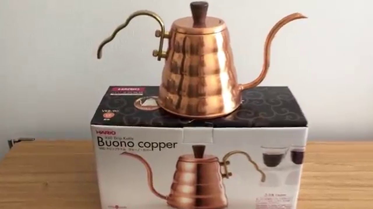 Hario Buono V60 Kettle Copper vs Steel Review