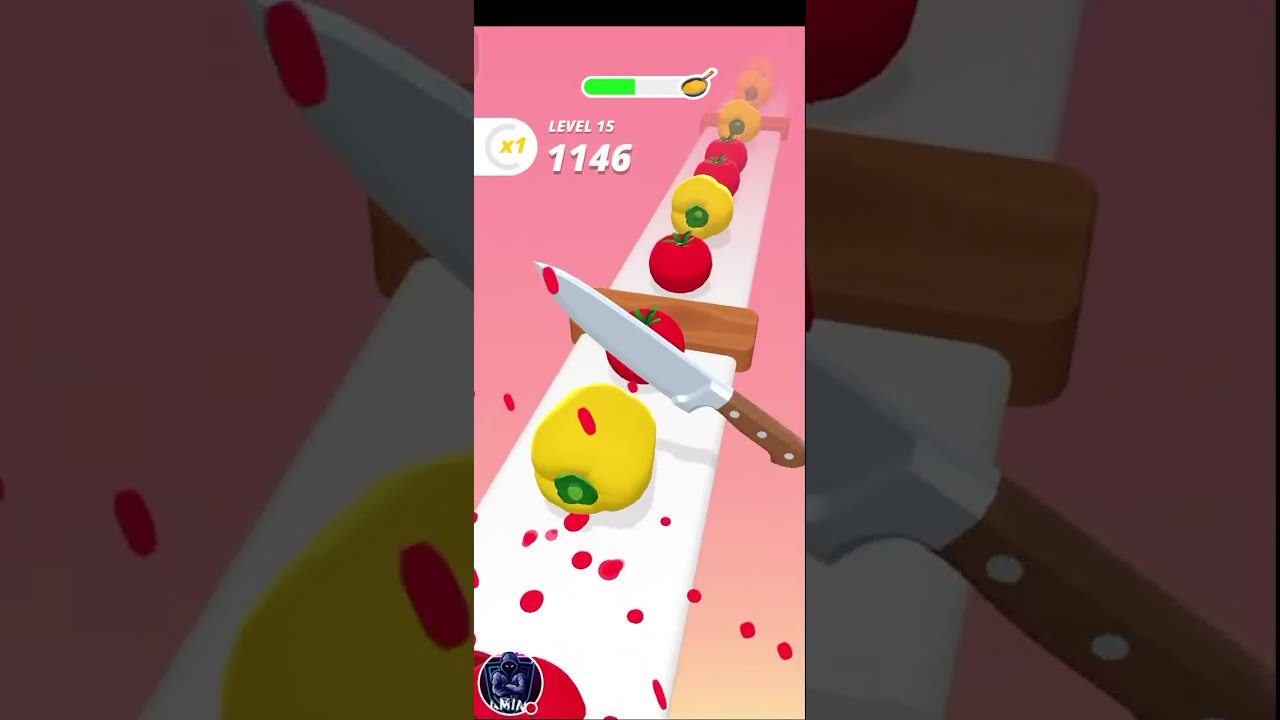 Perfect slice game #games#gaming#live
