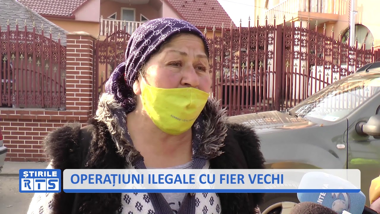 OPERAȚIUNI ILEGALE CU FIER VECHI