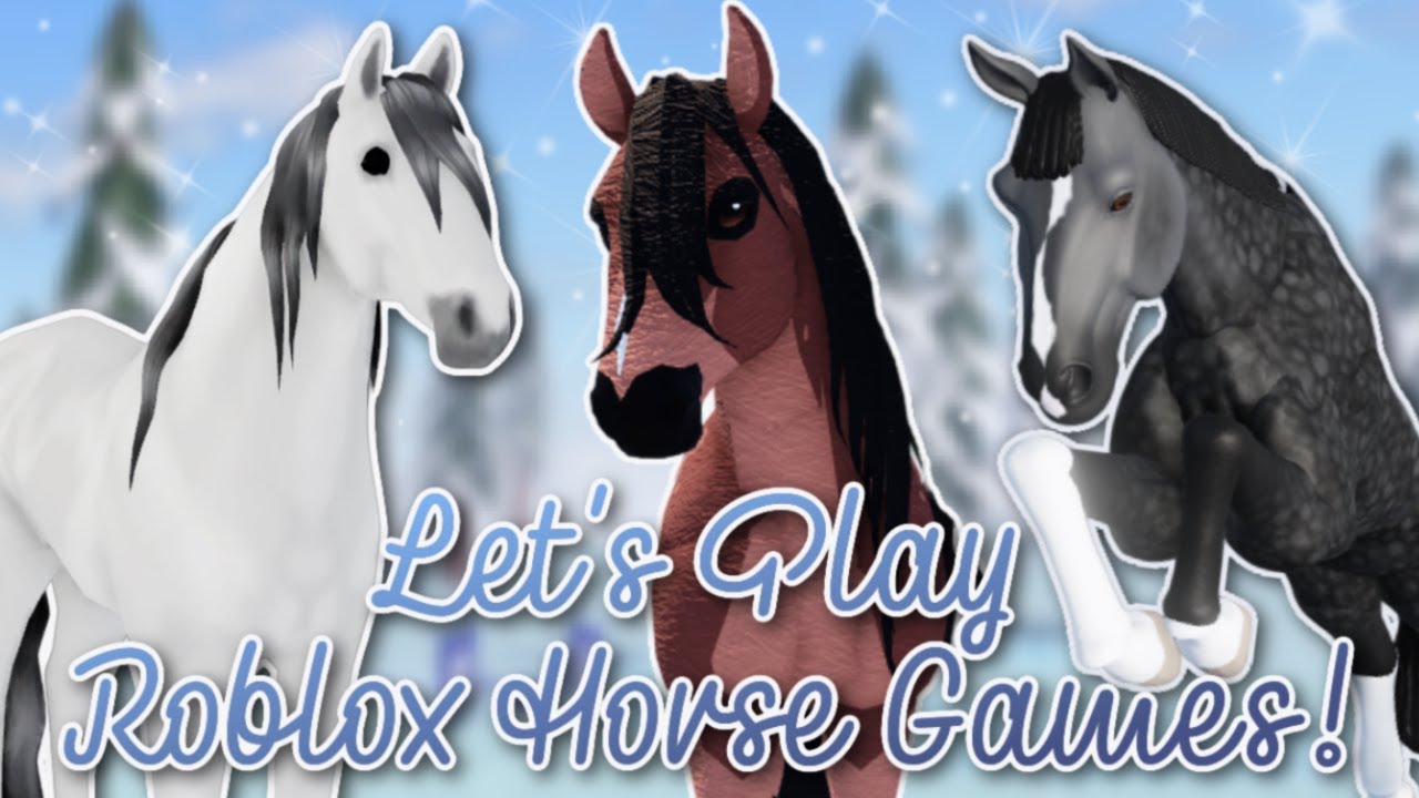 Играю в популярные игры Roblox про лошадей! 🤍 (при участии Equistride, Horse Life и Wild Horse Is...