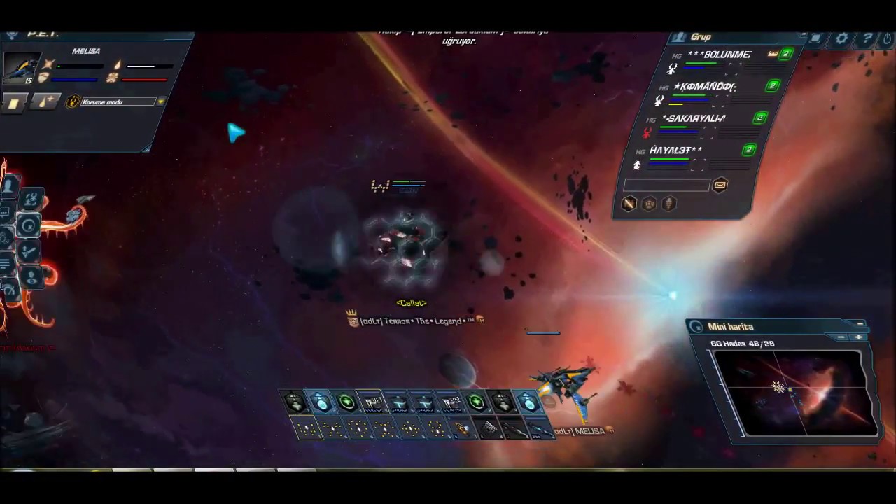 Darkorbit Tr3 adLt Klanı Hades Şov