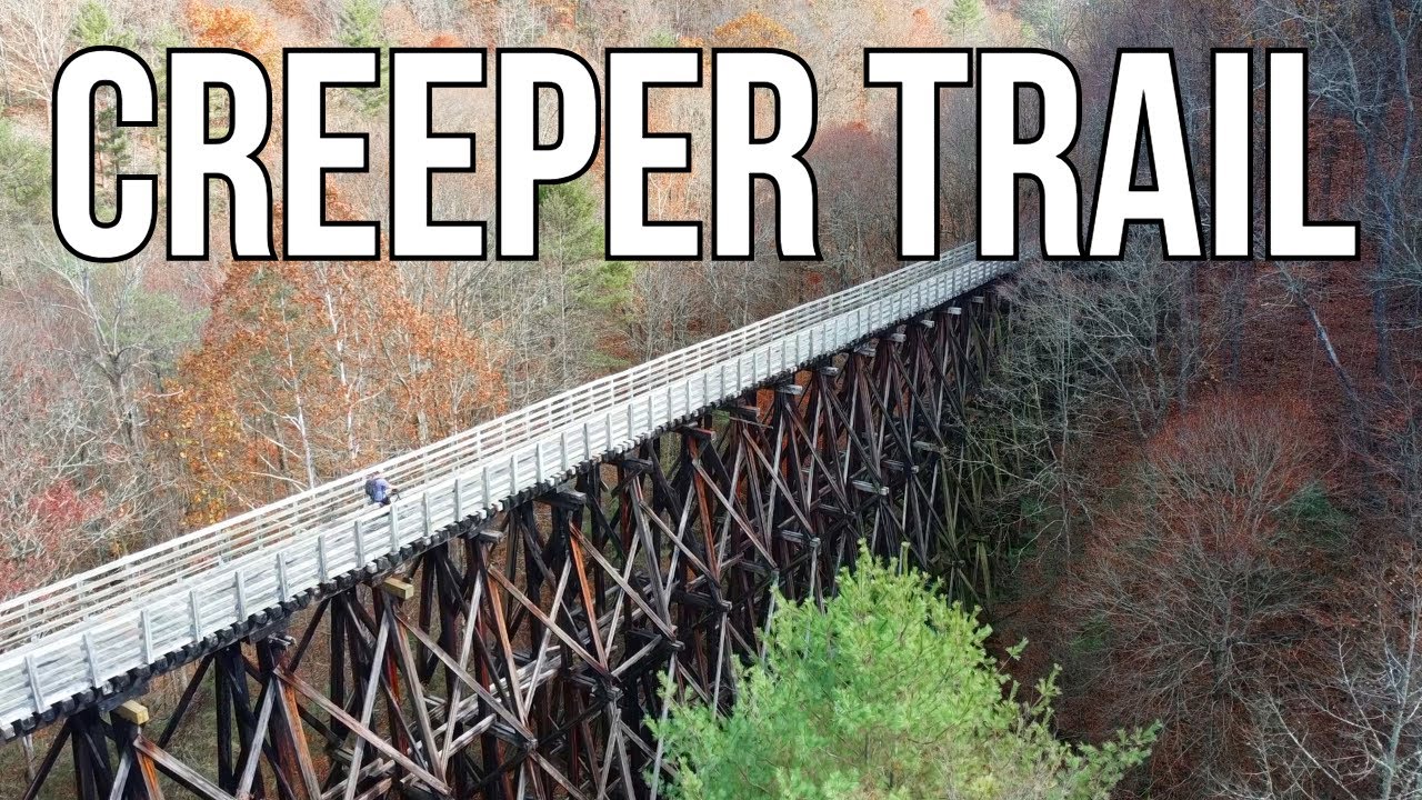 Пройдите по тропе Creeper Trail (от Абингдона до Дамаска)