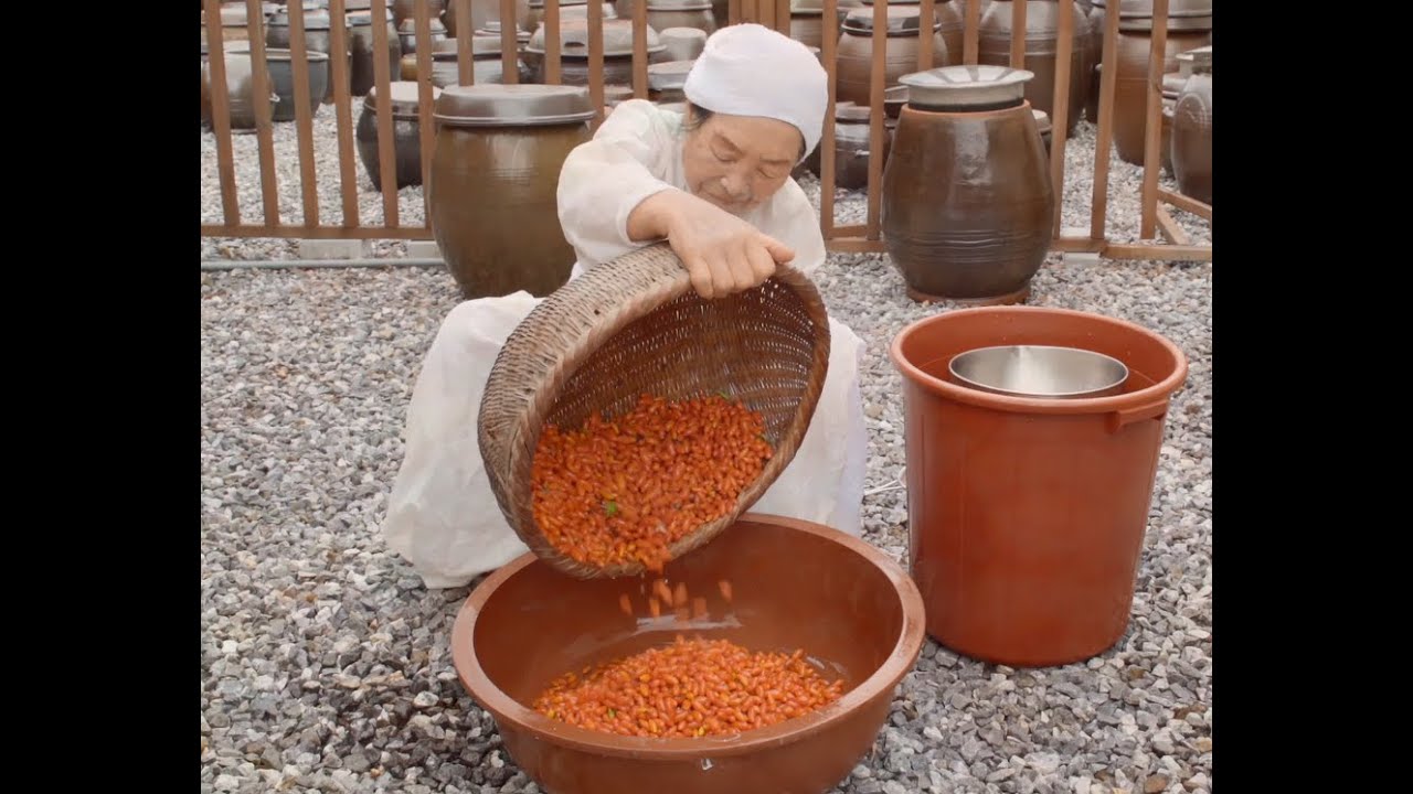 청양 둔송구기자주 제조과정