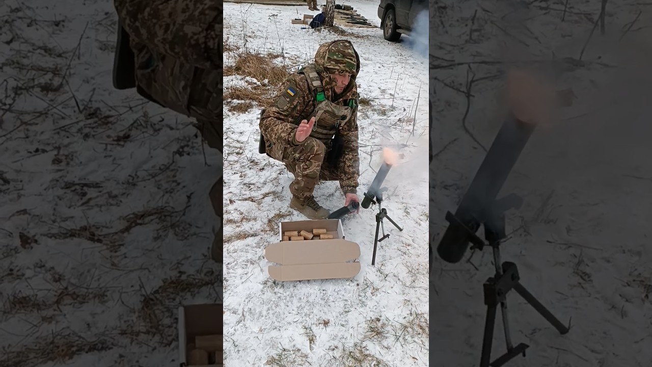 OMG! Airsoft mortar shooting fail #shorts #airsoft #shortsvideo #airsoftmortar #military #shortvideo