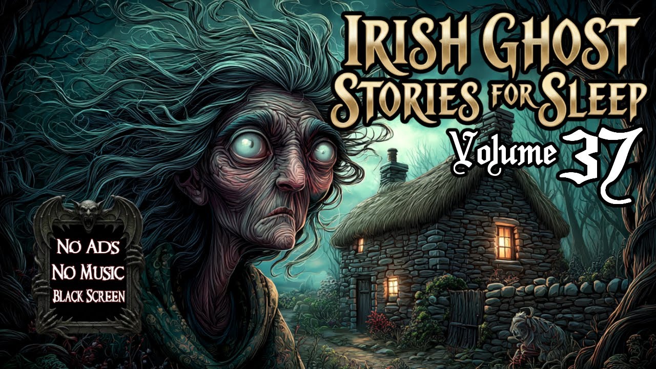 Irish Ghost Stories for Sleep - Vol. 37 (No Ads, No Music) 👻