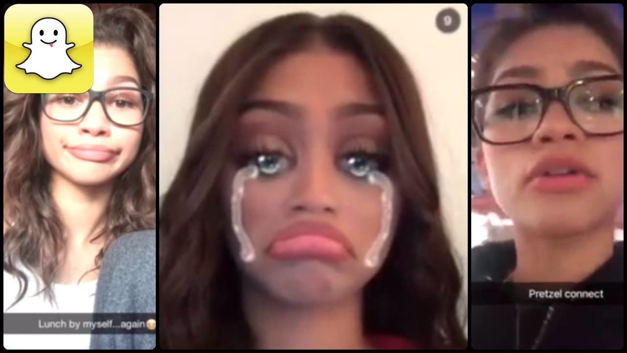 Zendaya - Snapchat Video Compilation 2015