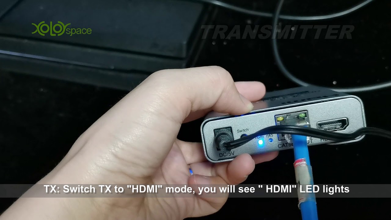 XOLORspace HDMI 2.0 extender HT004 Connection guide