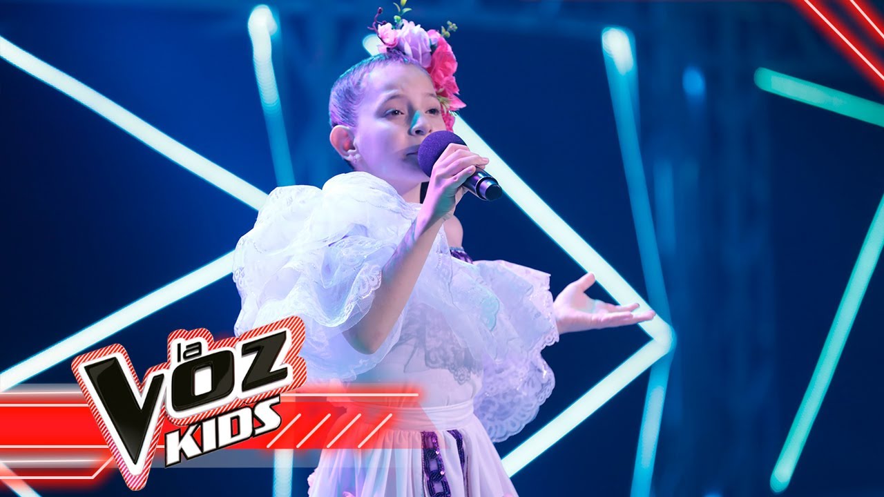 Salomé canta ‘Toitico bien empacado’| La Voz Kids Colombia 2021