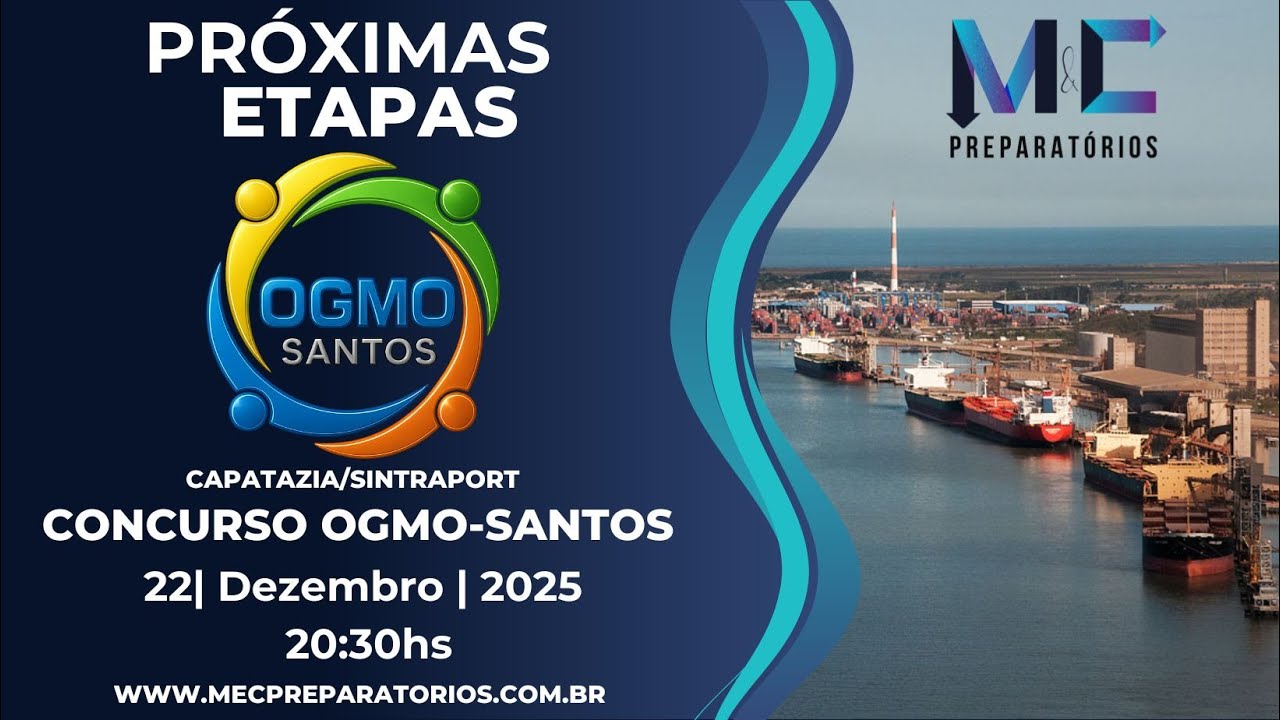 OGMO Santos – Capatazia/SINTRAPORT | Etapas do Edital(IDECAP)