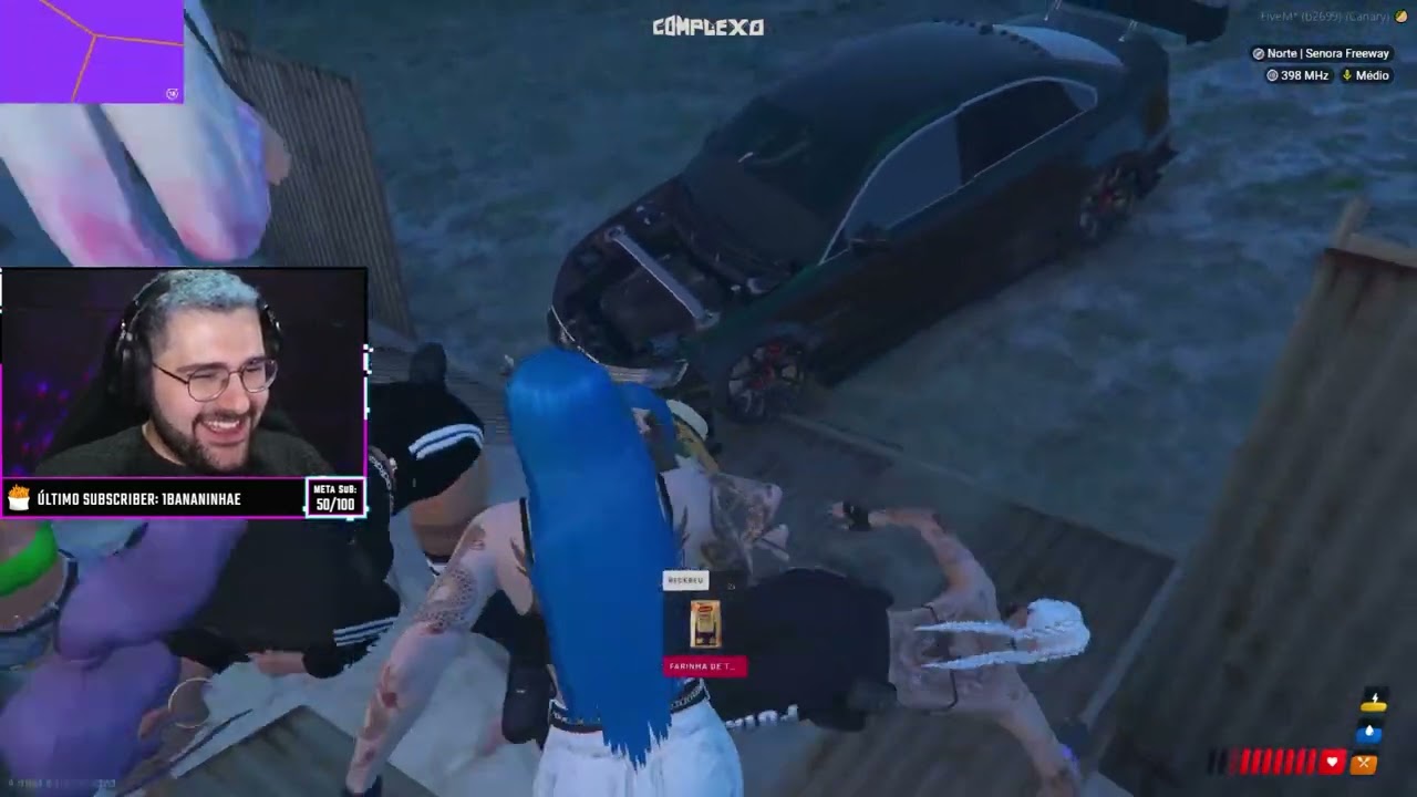 A ROTA MAIS CAÓTICA COM AS GROTEIRAS KKKKKKKKKK 😂 Park Tiffany GTA RP