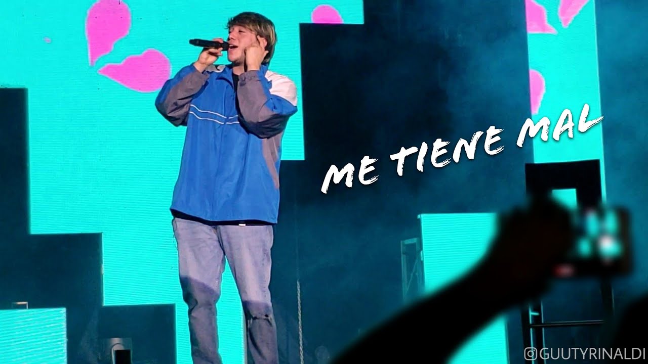 ME TIENE MAL - Paulo Londra en Mendoza (02-11-18 Arena Maipu)
