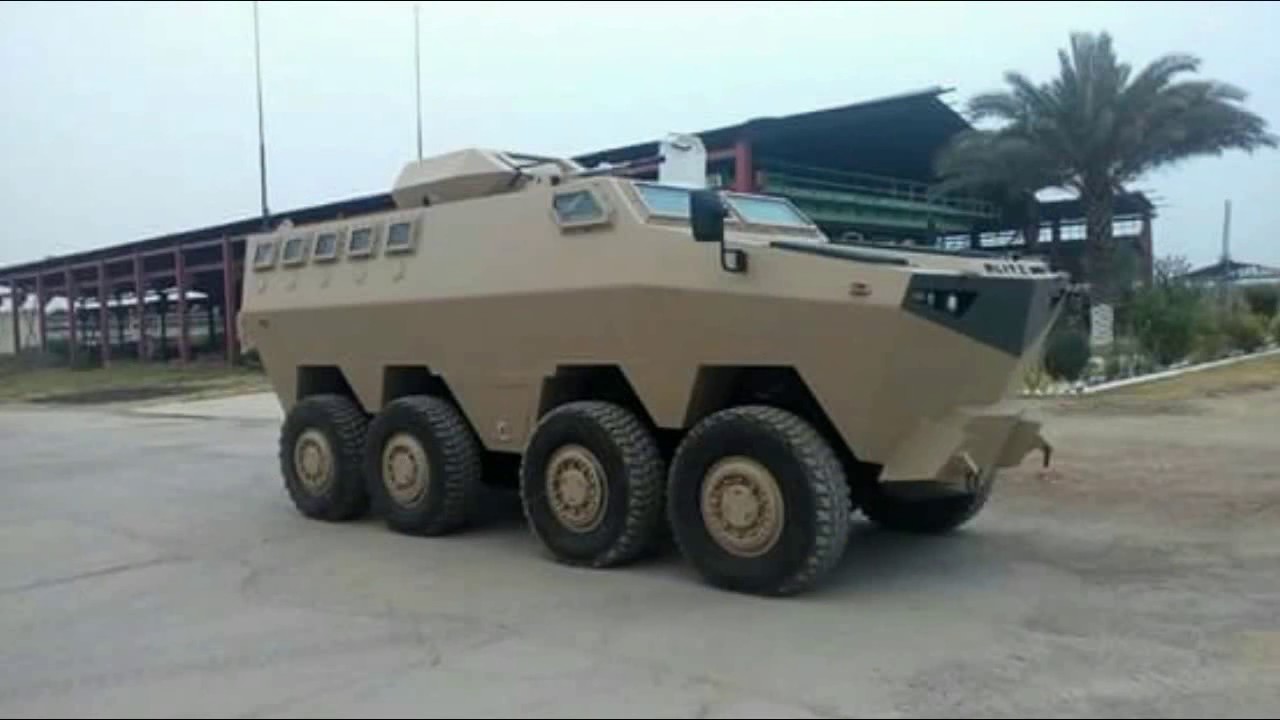 Hamza MCV 8x8 Pakistan's 1st Combat Vehicle Made in Pakistan
