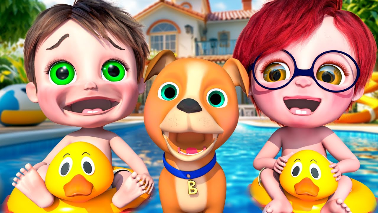 Bingo's Happy Dance Song + London Bridge - Nursery Rhymes & Kids Songs #kids #viral #kpop  #shorts