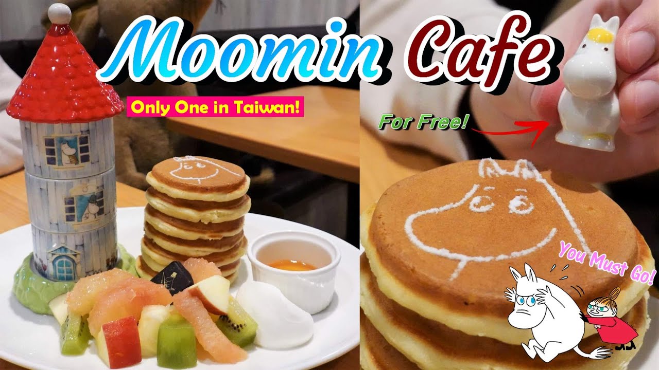 The ONLY Moomin Cafe in Taiwan!