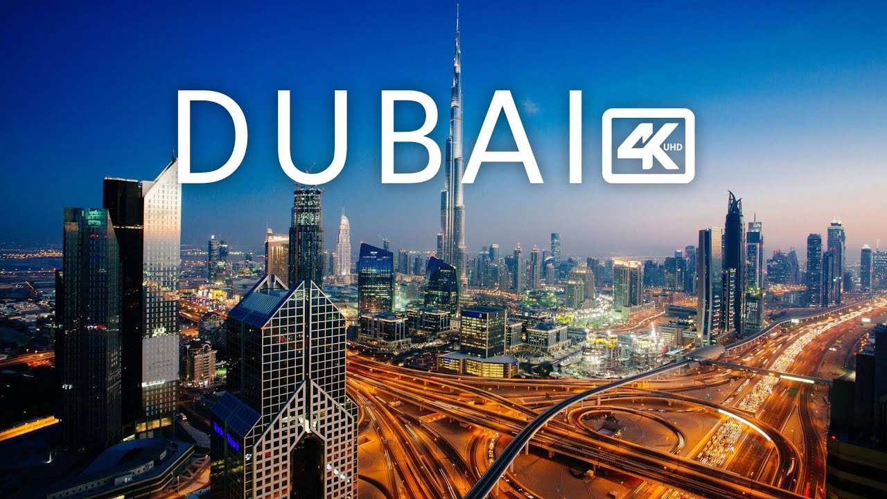 Incredible 4k Drone Footage of Dubai Skyline