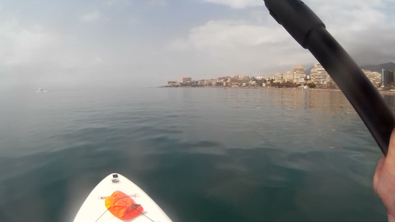 Paseo en paddle surf, Playa la colina, Torremolinos