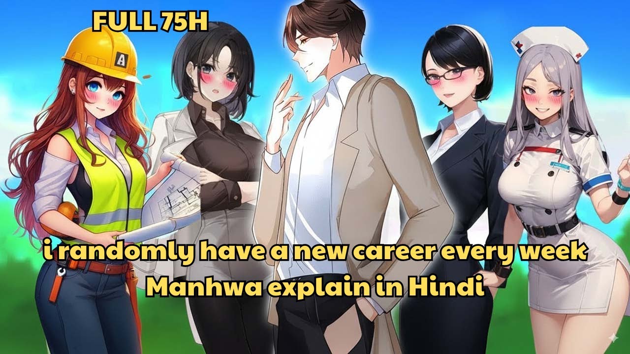i randomly have a new career every week | Explained in Hindi | Manhwa explain in Hindi