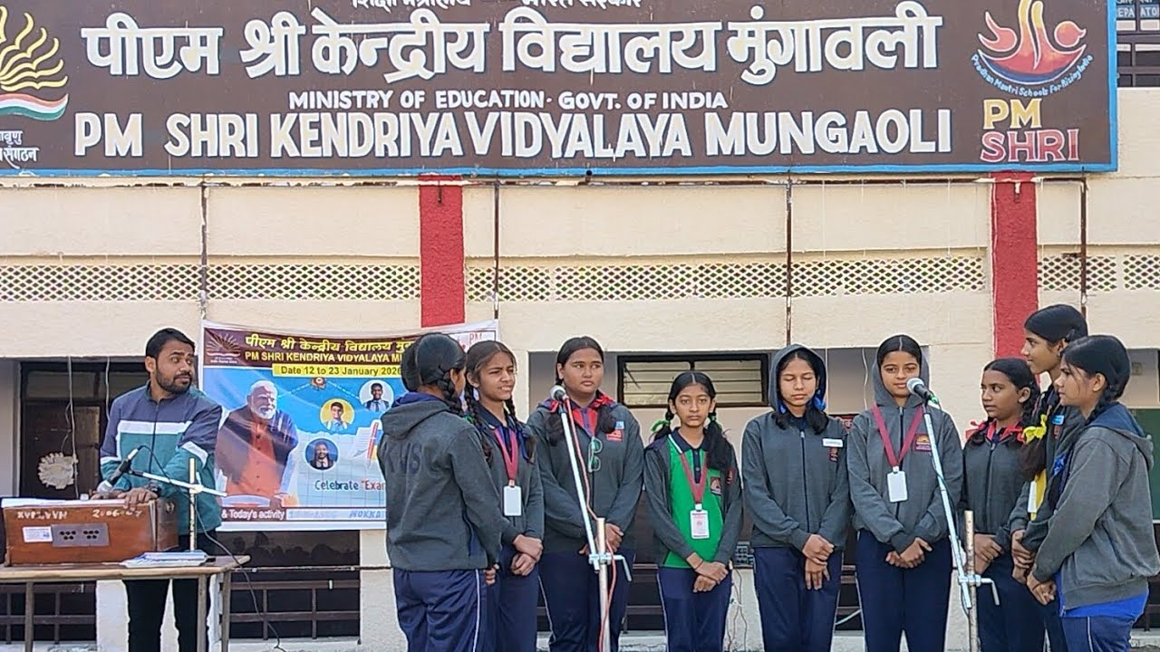 Students Voice on Pariksha Pe Charcha | School Morning Assembly Song