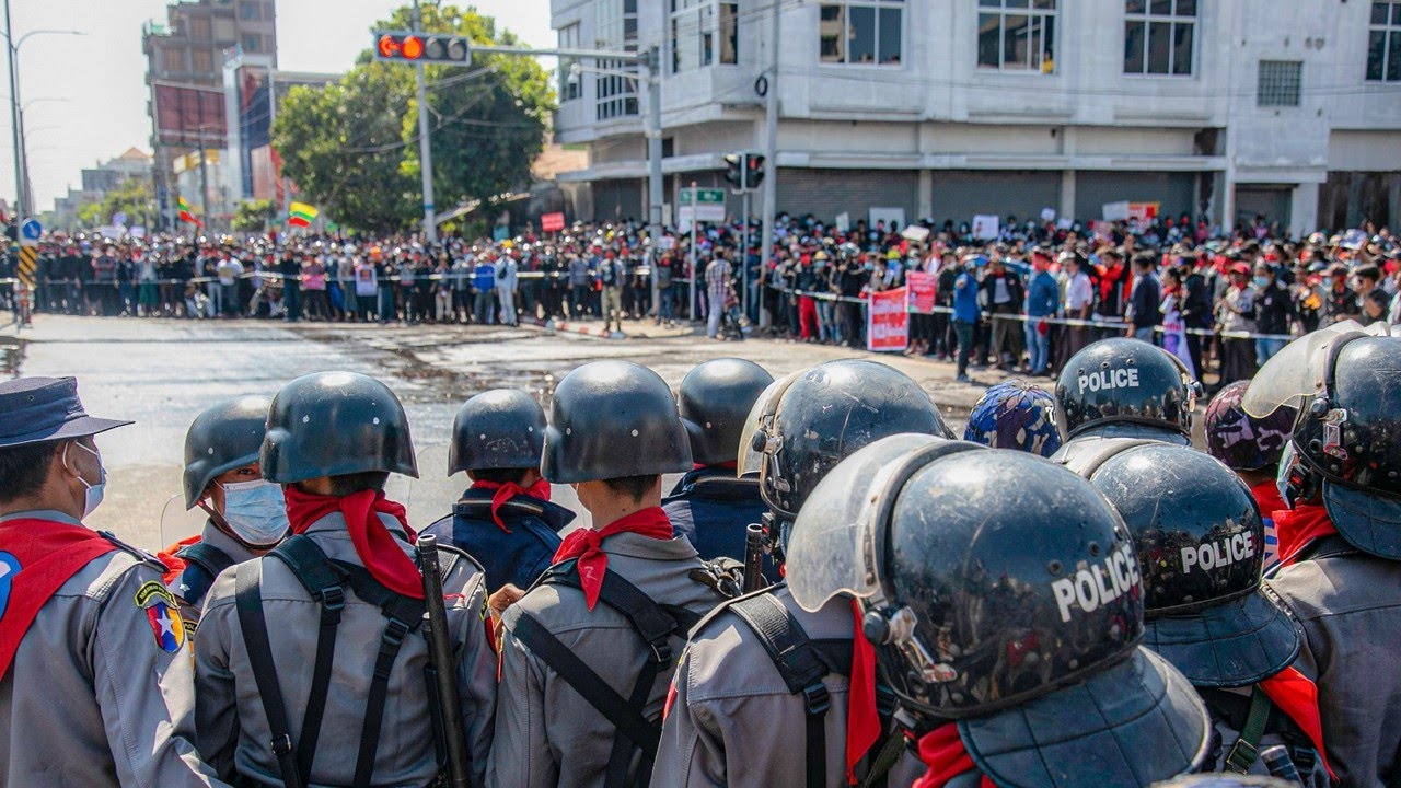 Myanmar protests escalate in violence, 18 killed