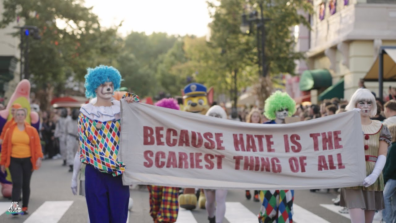 Movie Park Germany - Halloween Horror Festival - haunters against hate Parade - 2023