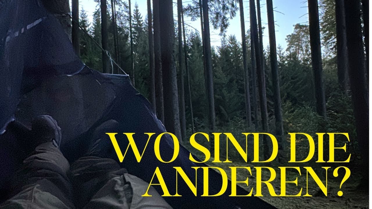 Allein auf dem Trekkingplatz? 3 Tage Bushcraft Camp im Wald