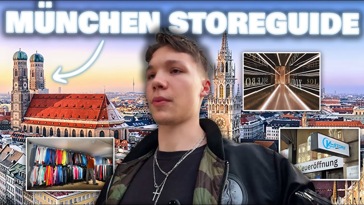 DIE KRASSESTEN STORES?!?😍🛍️ | M&Uuml;NCHEN SHOPPINGGUIDE👌🏽 | vfamez