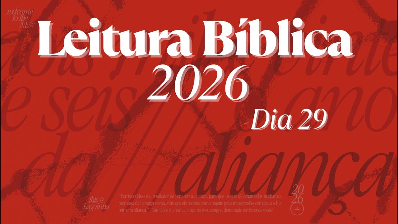 Leitura Bíblica 2026 - Dia 29