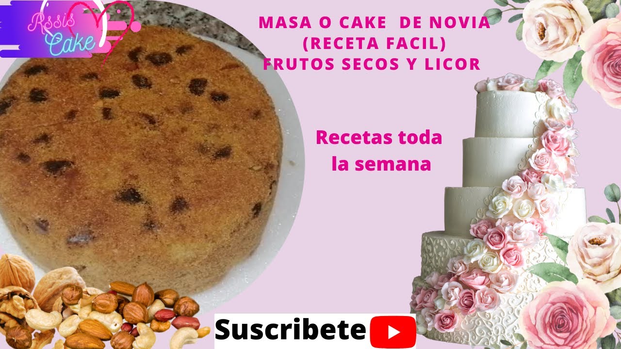 Masa de novia receta fácil y deli...