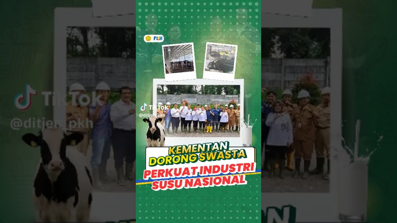 Kementan Dorong Swasta Perkuat Industri Susu Nasional