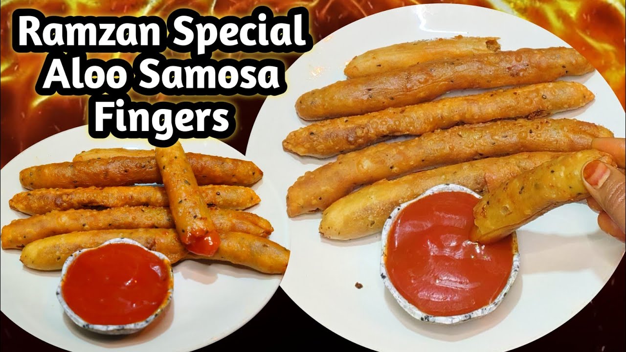 इफ्तार की बिल्कुल नई खस्ता क्रिस्पी आलू समोसा फिंगर्स | Aloo Samosa Fingers New Ramadan Recipe 2026
