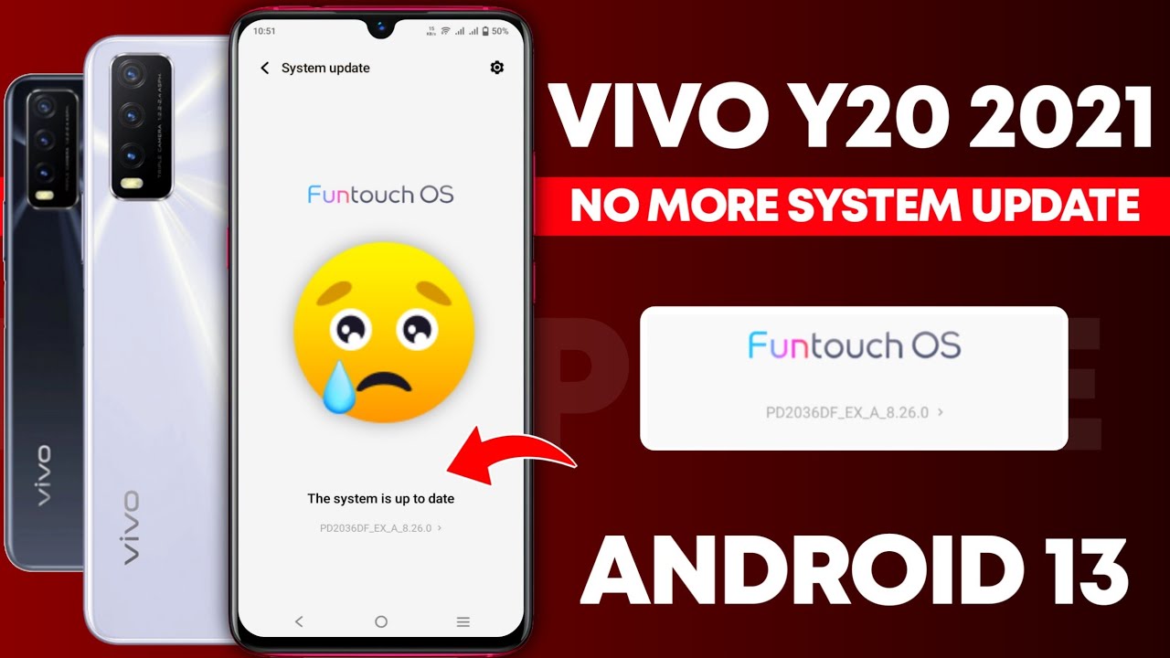 Android 13 system update for VIVO Y20 2021 ?🥺 | Vivo Y20 2021 new system update | vivo y20 2021