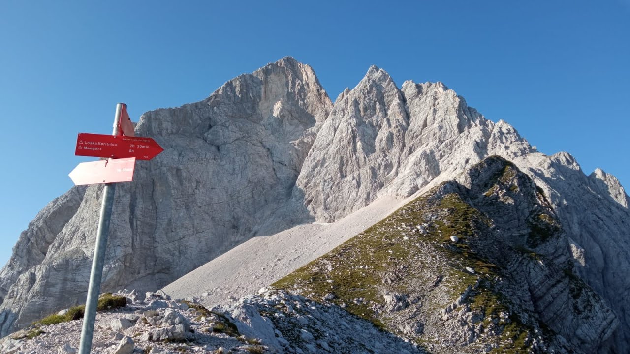 Stenar e Jalovec.Alpi Giulie Orientali.Slovenia.