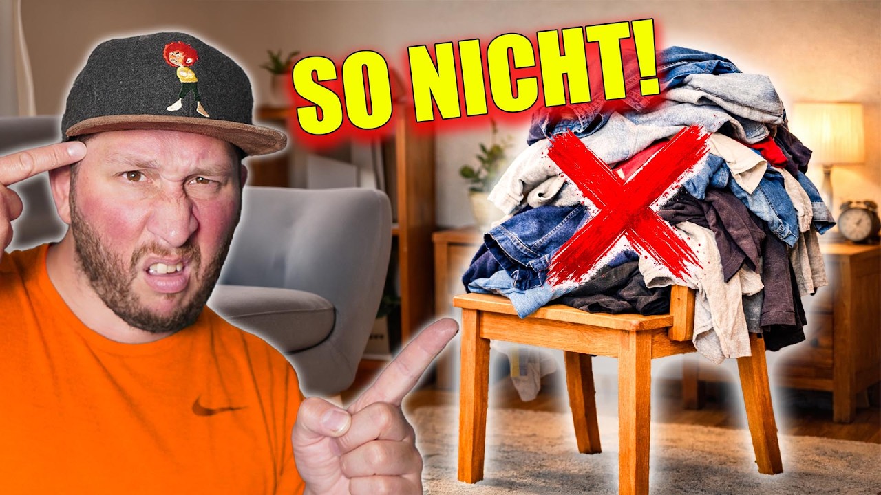 Kennst du diesen Stuhl voller Klamotten? 😅 Ich hab endlich eine L&ouml;sung gebaut!