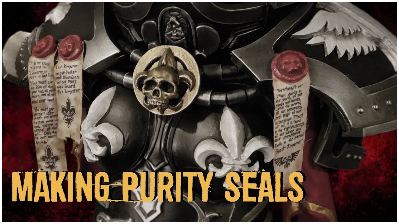 Making Purity Seals - Warhammer 40k Sisters Of Battle Cosplay - #warhammer #warhammer40k #cosplay