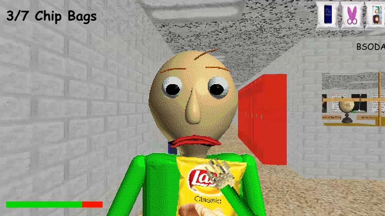 Baldi Loves Chips Remastered Classic - Baldi's basics 1.3.2 decompiled mod