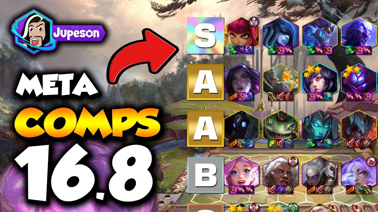✅12 Mejores Composiciones META del Set 16 de TFT *ULTIMO PARCHE* 1