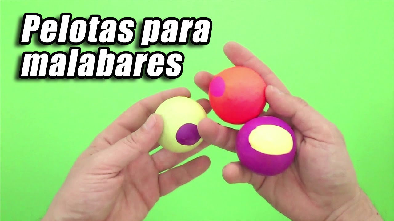 Pelotas o bolas para malabares, cómo se hacen | Te Digo Cómo