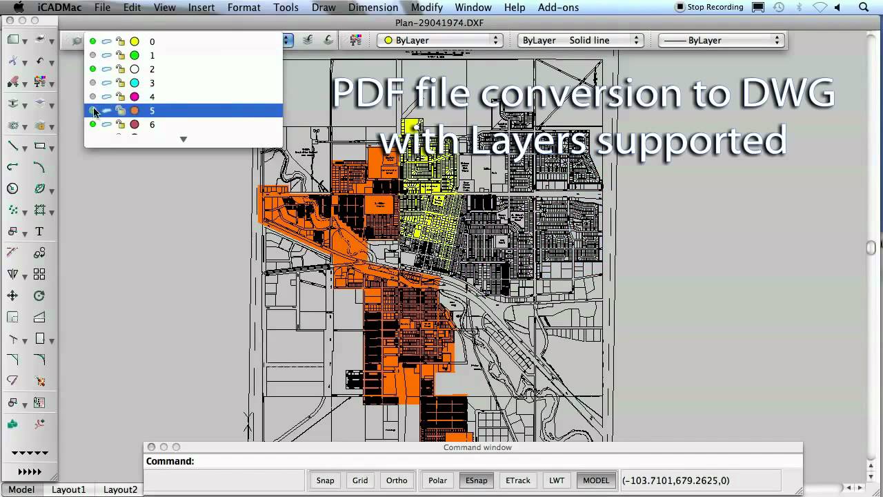 iCADMac, DWG drawings, no learning curve,  AutoCAD for Mac Like  CAD Design Software