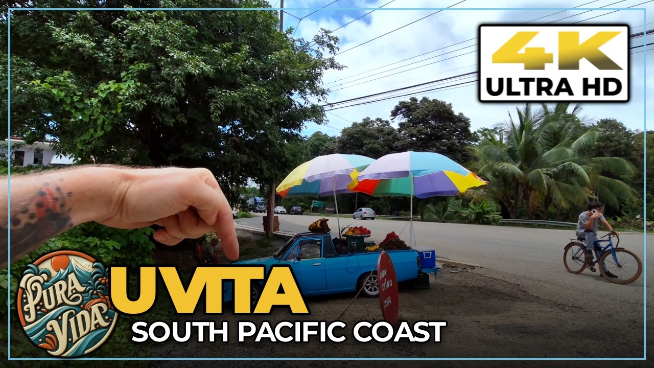 [4K] TOUR UVITA, Costa Rica 🐋 Walk & Talk In Town At This Popular Destination #travel #tourism