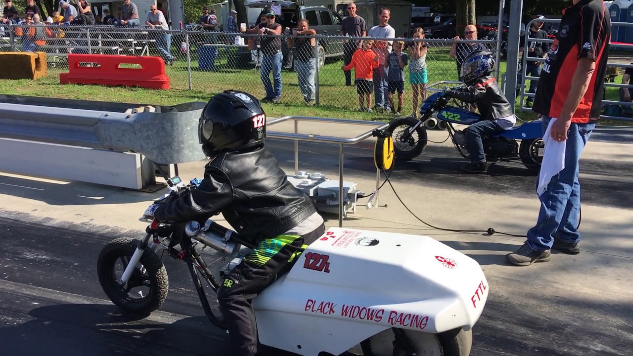 Jr. DRAGBIKE Racing! Good for the KIDS, or TOO Dangerous?
