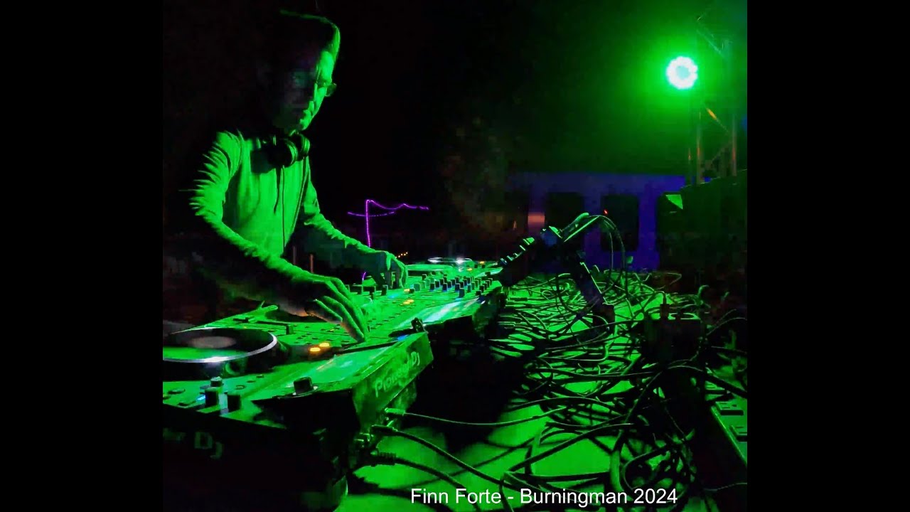 Finn Forte Live @ Burning Man 2024 | Afterglow | 4K DJ Set 🎶🔥